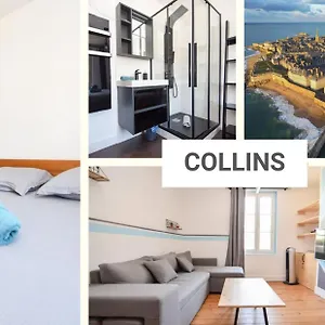 Appartement Collins Malo Intra Muros 2 Pers Wifi, Saint-Malo